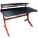 LC-Power LC-GD-1R Gaming Desk Black/Red Carbon Metal Frame 92,5 x 130 x 70, 1300x700x925mm