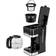 Cafetière À Filtre Machine À Café Electrique Programmable 15 tasses 1,8 Litre MKW-05 950 Noir/Argent