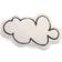 Childhome Cloud Canvas Cushion