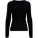 Only Long Sleeved Rib Pullover - Black