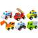 Viga Wooden Mini Vehicles 6pcs 59621