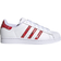 adidas Superstar W - Cloud White/Cream White/Red