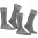 Falke Happy Crew Socks 2-Pack - Light Grey