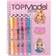 Top Model Coloring Book with Felt Pens Candy Cake