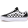 Vans Checkerboard Old Skool Platform W - Black/True White