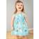 Frugi Jess Party Dress - Bright Sky Ride The Waves