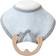 Lullalove Eco Maple Wood Teether with a Bib