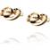 Efva Attling Love Knot Earrings - Gold