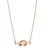 Efva Attling Love Knot Necklace - Gold