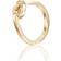 Efva Attling Love Knot & Stars Ring - Gold/Diamonds