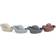 Magni Wheat Straw Bath Boat Cups 4pcs