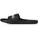 Kenzo Pool Mules Logo - Black