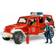 Bruder Jeep Rubicon Fire Rescue with Fireman Vehicle 02528