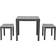 vidaXL 48779 Matgrupp, 1 Bord inkl. 2 Stolar