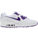 Nike Air Max 90 M - White/Voltage Purple-Black