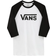 Vans Classic Raglan - Black/White