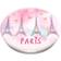 Popsockets Grip Paris Love Rose et Rouge