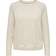 Only Solid Colored Knitted Pullover - White/Whitecap Gray