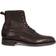 Edwards Galway Grained Boot - Dark Brown