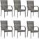 vidaXL 310087 6-pack Havestol