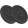 vidaXL Weight Plates 2X20Kg Cast Iron