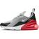 Nike Air Max 270 GS - Light Smoke Grey/Dark Smoke Grey/Bright Crimson/White