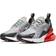 Nike Air Max 270 GS - Light Smoke Grey/Dark Smoke Grey/Bright Crimson/White