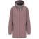 Trespass Kristen Women's Long Hooded Softshell Jacket - Dusty Heather