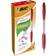 Bic Atlantis Classic Ballpoint Pen Red 12-pack