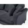 Beliani Bornholm Grey Sofa 197cm 3 Seater