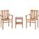 vidaXL 44736 Loungeset, 1 Bord inkl. 2 Stolar