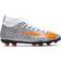 NIKE Mercurial Superfly 7 Club CR7 Safari MG GS - White/Black/Total Orange