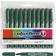 Colortime Feltpen Waterbased Brilliant Pen Green 12-pack