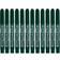 Colortime Feltpen Waterbased Brilliant Pen Green 12-pack