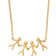 ByBiehl Together Family 4 Necklace - Gold