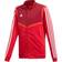 adidas Kid's Tiro 19 Polyester Track Top - Power Red/White (D95942)