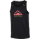 Nike Rise 365 Trail Running Tank Top Men - Black/Laser Crimson