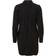 Vero Moda Silla Long Sleeved Shirt Mini Dress - Black/Black