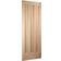 Jeldwen Vertical 2 panel Oak Interior Door L, R (68.6x198.1cm)