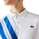 Lacoste Sport x Novak Djokovic Print Stretch Jersey Polo Shirt Men - White/Blue