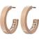 Edblad Monaco Mini Earrings - Rose Gold/Transparent