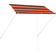 vidaXL Retractable Markis 250x150cm