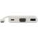 Deltaco USB C-USB C/VGA/USB A M-F