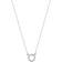 Edblad Monaco Mini Necklace - Silver/Transparent