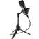 Vonyx CM300B Microphone Streaming avec Trépied Noir