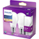 Philips 10.6cm LED Lamps 7W E27 2-pack