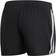 Adidas 3-Stripes CLX Swim Shorts - Black