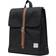 Herschel City Mid-Volume Backpack - Black/Tan Synthetic Leather