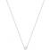 Swarovski Attract Round Necklace - Silver/White