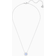 Swarovski Collier et pendentif Bijoux 5279425 Acier Cristal Bleu Femme Bleu, Acier